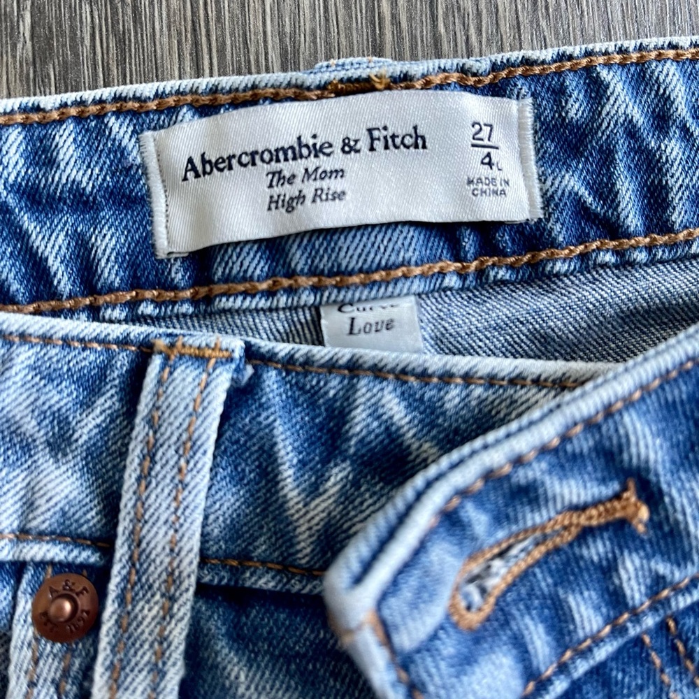 High rise mom jeans